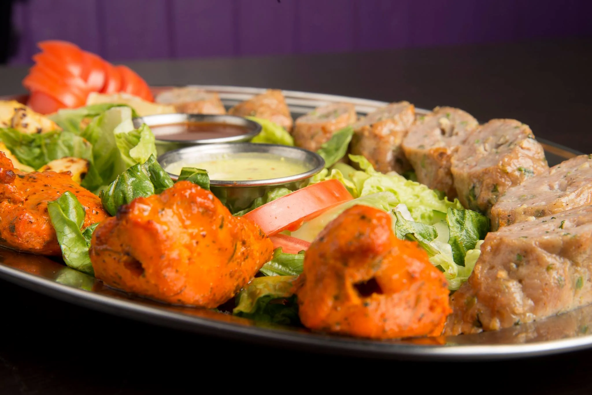 North Indian dishes at Tandoor House Restaurant Winnipeg