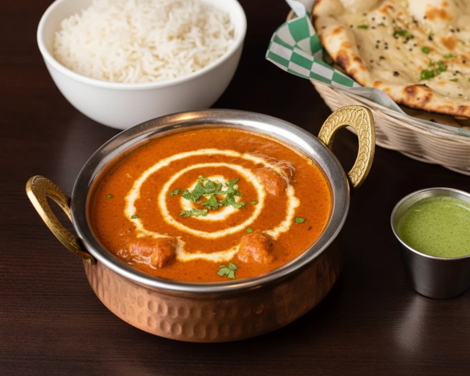 Butter Chicken at Tandoor House Restaurant & Banquet Hall in Winnipeg, MB